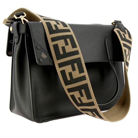 fendi strap bags|Fendi zip pocket shoulder bags.